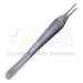 Adson Tissue Forceps, Standard, 1 x 2 Teeth, Overall Length 6" (152mm) - 21-15150