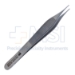 Micro Adson Tissue Forceps, Delicate, 1 x 2 Teeth, Overall Length 4-3/4" (121mm) - 22-10120