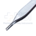 Adson Tissue Forceps, TC, 1 x 2 Teeth, Serrated Platform Jaw, Overall Length 4-3/4" (121mm) - 86-14120