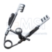 Agricola Lacrimal Sac Retractor, Sharp, 3 x 3 Prongs, Finger Squeeze Pads, Screw Locking Device - 11-2-0661