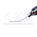 Air Injection Cannula, 27ga, Angled 45 Degrees Shaft, 10mm Tip To Bend, Polished Finish, Excluding Hub Overall Length 3/4" (19mm) - 5-1500-27-10