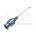 Air Injection Cannula, 27ga, Angled 90 Degrees Shaft, 3mm Tip To Bend, Polished Finish, Excluding Hub Overall Length 3/4" (19mm) - 5-1500-27-3-90