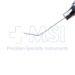 Air Injection (Rycroft) Cannula, 30ga, Angled 45 Degrees Shaft, 6mm Tip To Bend, Polished Finish, Excluding Hub Overall Length 1-1/2" (37mm) - 5-1500-30-6