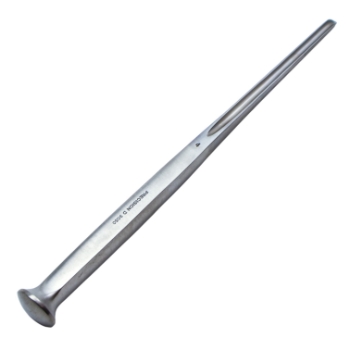 Alexander Mastoid Gouge, Straight, 4mm Wide Blade, Overall Length 7" (180mm) 