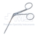 Alligator Ear Forceps, Straight, Serrated 4.5mm Jaw, Super Fine Model, Working Length 3-1/8" (80mm) - 232-D60-02