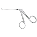 Alligator Ear Forceps, Straight, Smooth 4.5mm Jaw, Super Fine Model, Working Length 3-1/8" (80mm) 