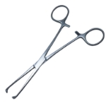 Allis-Adair Tissue Forceps, 9 x 10 Teeth, Overall Length 6-1/4" (158mm) 