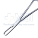 Allis-Judd Tissue Forceps, Extra Delicate, 3 x 4 Teeth, Overall Length 6" (152mm) - D3168