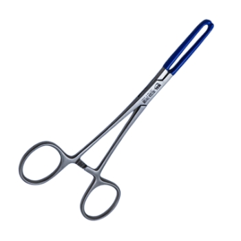 Allis Tissue Forceps, Insulated From Tips Down 3/4 To Box Lock, 4 x 5 Teeth, Overall Length 6" (154mm) 