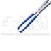 Allis Tissue Forceps, Insulated From Tips Down 3/4 To Box Lock, 4 x 5 Teeth, Overall Length 6" (154mm) - GYN115886