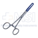 Allis Tissue Forceps, Insulated From Tips Down 3/4 To Box Lock, 4 x 5 Teeth, Overall Length 6" (154mm) - GYN115886