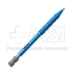 Aluminum Silver Blue Freehand Trifacet Diamond Knife 1mm Wide By 4mm Long - 1716E