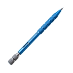 Aluminum Silver Blue Freehand Trifacet Diamond Knife 1mm Wide By 4mm Long 
