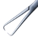 Alyea Vas Clamp, Circular Jaws, 5 x 6 Dull Teeth (Will Not Pinch Vas), Overall Length 6" (152mm) - 721-9241BX