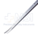 Anderson Neivert Osteotome, Curved, Right, Single Guarded, 4mm Wide Cutting Edge, Overall Length 8" (203mm) - 114-5477