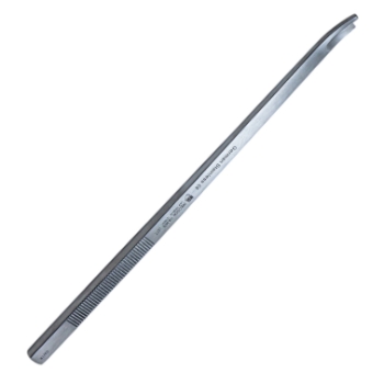 Anderson Neivert Osteotome, Curved, Left, Single Guarded, 4mm Wide Cutting Edge, Overall Length 8" (203mm) 