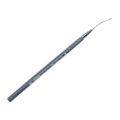 Anis Ball Capsule Polisher, Tip Guard, 1mm Ball Shape Sandblasted Tip, Flexible 18mm Gently Curved Shaft, Round Knurled Handle, Dull Finish, Overall Length 4-1/2" (114mm) K3-1110,E0516,1110E,K3-1110,E0516