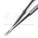Anis Needle Holder, Curved, Without Lock, Extra Delicate Jaws, 14mm Mid-Screw To Tip, Knurled Handle, Overall Length 5" (127mm) - 11-7-4864