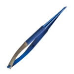 Anis Needle Holder, Curved, Without Lock, Overall Length 4.9" (125mm) 