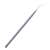 Anis Nucleus Ball Tip Manipulator, Angled, 11mm Bend To Tip, 0.5mm Diameter Ball Tip, Curved At The End, Round Knurled Handle, Overall Length 4-1/2" (115mm) 598576,11/4/3538,K3-2427,07114A