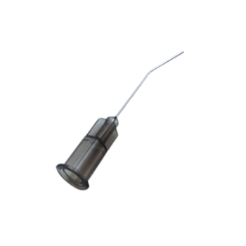 Anterior Chamber Cannula, 27ga, 8mm Bend cannula, anterior chamber, angled, sterile
