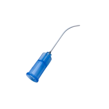 Anterior Chamber Cannula, Curved, 23ga, 22mm (7/8") cannula, anterior chamber, curved, sterile