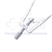 Arnold Guarded Speculum, Adult, Adjustable Mechanism, Angled Up Towards The Bridge Of The Nose, 14.5mm Solid Blades, 40mm Spread, Overall Length 3" (75mm) - 15-2171AS