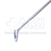Arruga Retractor, 10mm Wide x 18mm Cupped Retractor Blade, Serrated Flat Handle, Dull Finish, Overall Length 5-3/4" (145mm) - 5-6141