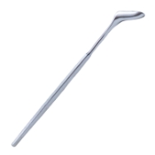 Arruga Retractor, 10mm Wide x 18mm Cupped Retractor Blade, Serrated Flat Handle, Dull Finish, Overall Length 5-3/4" (145mm) 1549116,May-41,K1-7882,E5030