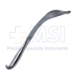 Aufranc Cobra Retractor, 32mm (1-1/4") Blade, Serrated Pointed Tip, 10mm Wide, Hollow Handle, Overall Length 10-1/2" (267mm) - D8208