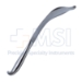 Aufranc Cobra Retractor, 1-1/4" (32mm) Blade, Smooth Blunt 10mm Tip, Hollow Handle, Overall Length 10-1/2" (267mm) - D8212