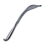 Aufranc Cobra Retractor, 1-1/4" (32mm) Blade, Smooth Pointed 10mm Tip, Hollow Handle, Overall Length 10-1/2" (267mm) 