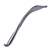Aufranc Cobra Retractor, 1-1/4" (32mm) Blade, Smooth Pointed 10mm Tip, Hollow Handle, Overall Length 10-1/2" (267mm) 