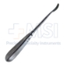 Aufricht Rasp, Down Cut, Curved Backwards, 15/16" x 5/16" Head, Wider Handle, Overall Length 8" (203mm) - 4181-1141