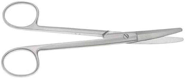 Aufricht Nasal Dissecting Scissors Curved 5 1/2" 