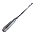 Aufricht Glabella Rasp, Down Cutting, 8.5mm x 20mm, Curved, 12 Teeth, Overall Length 8" (205mm) 