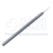 Azar Lens Manipulation Hook, Angled 90 Degrees, 0.2mm Tip, Smooth Flat Handle, Polished Finish, Overall Length 4-5/8" (117mm) - 5-1646