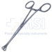 Babcock Tissue Holding Forceps, "C" Shaped Serrated Jaw, 9mm Jaw, Overall Length 6-1/4" (159mm) - 246292J