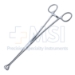 Babcock Tissue Holding Forceps, Straight, 16mm Wide Atraumatic Grooved Jaws, Overall Length 9-1/2" (241mm) - D3326