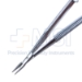 Baby Barraquer Needle Holder, Straight, Delicate, Without Lock, Short Model, 14mm Mid-Screw To Tip, Round Knurled Handle, Overall Length 4" (105mm) - 11-7-4121