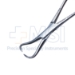 Backhaus Towel Clamp, Overall Length 3-1/2" (89mm) - C7458