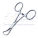 Backhaus Towel Clamp, Overall Length 3-1/2" (89mm) - C7458