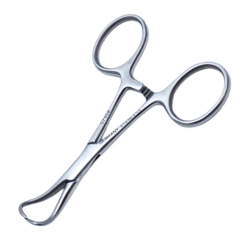 Backhaus Towel Clamp, Overall Length 3-1/2" (89mm) 
