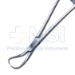 Backhaus Towel Clamp, Overall Length 5-1/4" (133mm) - C7462