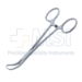 Backhaus Towel Clamp, Large, Overall Length 5-1/4" (133mm) - 114-8316