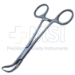 Backhaus Towel Clamp, Large, Overall Length 5-1/4" (133mm) - 222213J