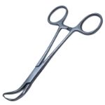 Backhaus Towel Clamp, Large, Overall Length 5-1/4" (133mm) 111-102,K5-9965,N2705