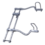 Balfour Abdominal Retractor, Spread 7" (176mm), Attached Wire Lateral Blades 2" (51mm) Deep; Set Includes: (1) Center Blade 12" (306mm), Standard 3 1/8" Wide x 1 7/8" Deep (80mm x 48mm) 