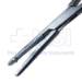 Ballentine Hysterectomy Forceps, Straight, Longitudinal Grooves, Overall Length 8-1/4" (210mm) - 712-4232BX
