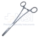 Ballentine Hysterectomy Forceps, Straight, Longitudinal Grooves, Overall Length 8-1/4" (210mm) - 712-4232BX